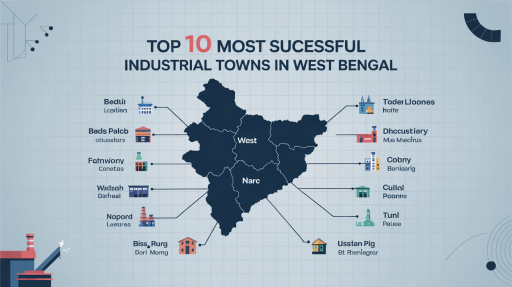 successful industrial towns in West Bengal