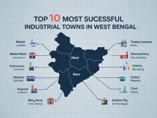 successful industrial towns in West Bengal