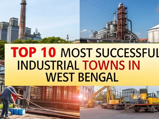 successful industrial towns in West Bengal