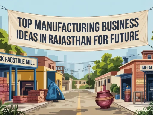 Manufacturing business Ideas in Rajasthan