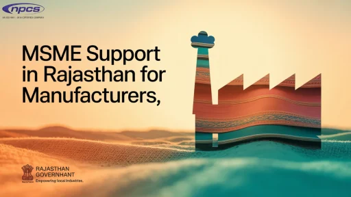MSME support in Rajasthan