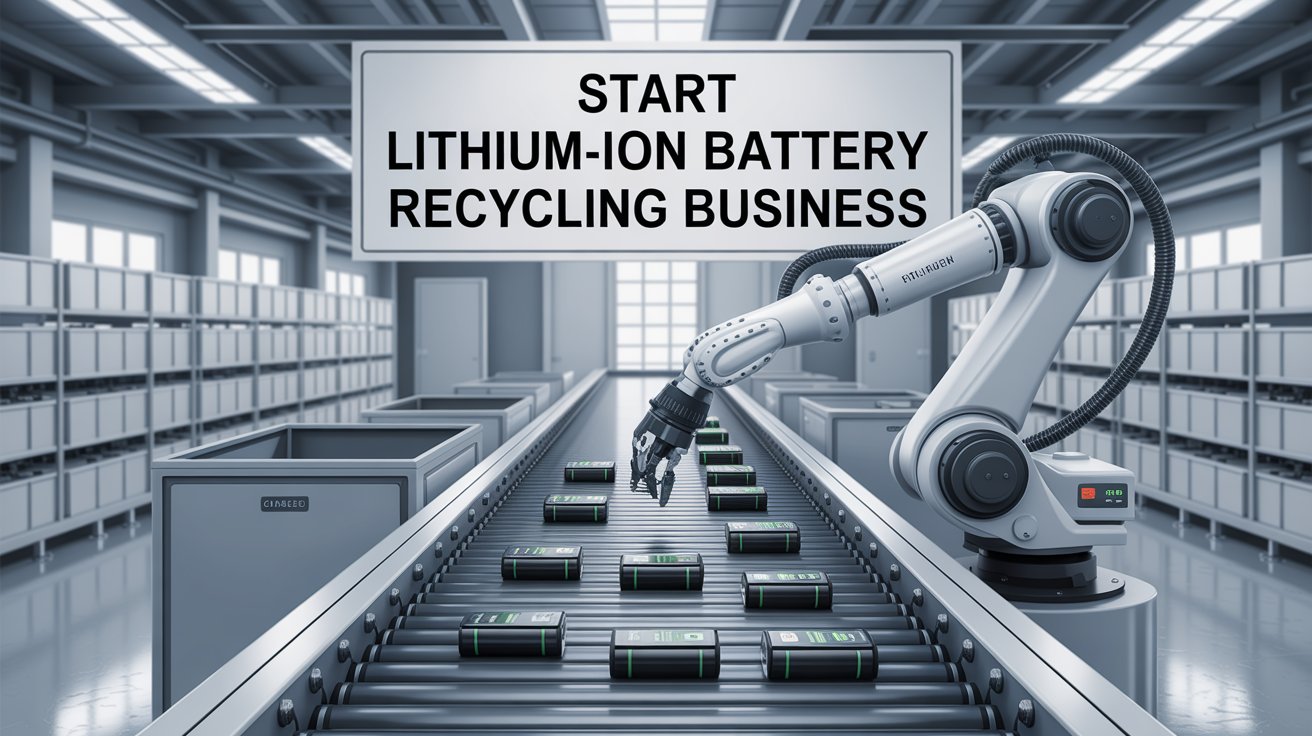 lithium-ion battery recycling business