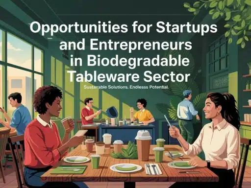 entrepreneur in biodegradable tableware