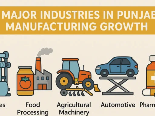 Major Industries in Punjab