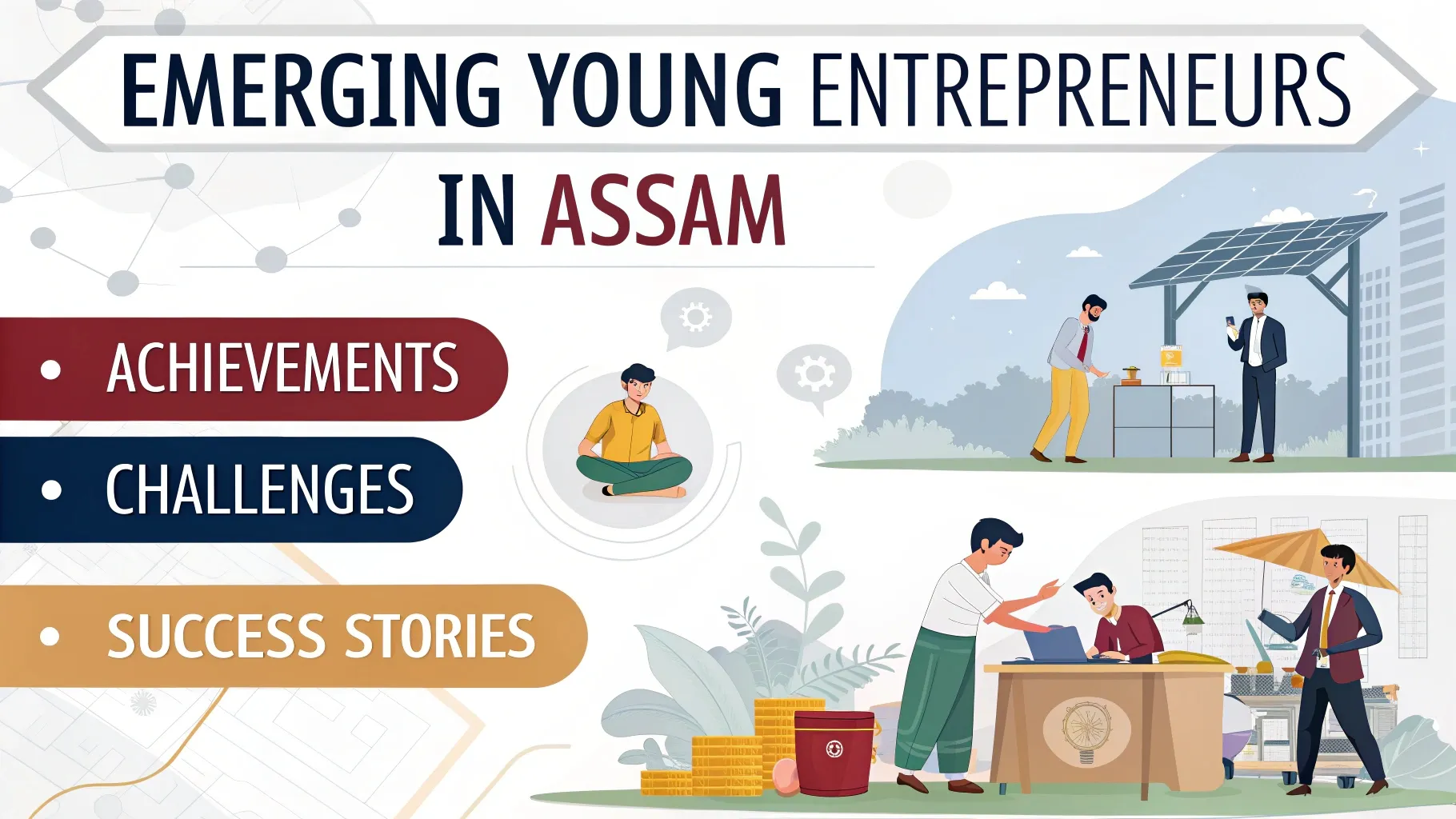young entrepreneurs in Assam