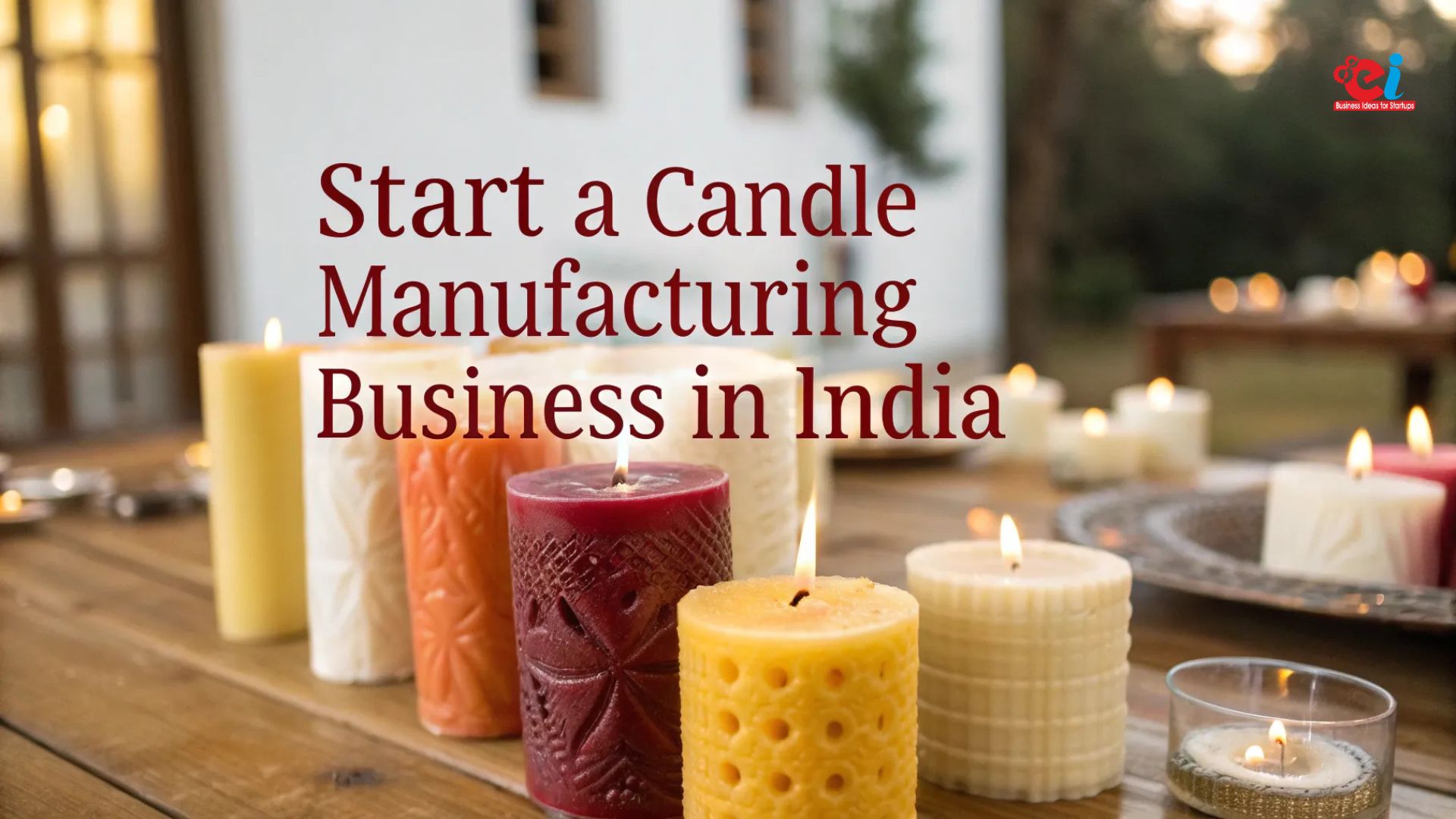 Candle Manufacturing Business