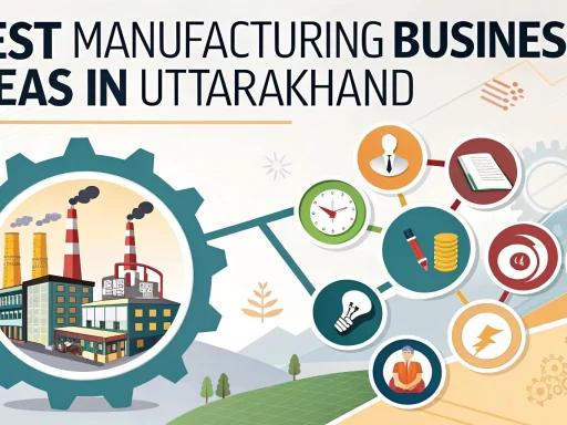 Manufacturing Business Ideas in Uttarakhand