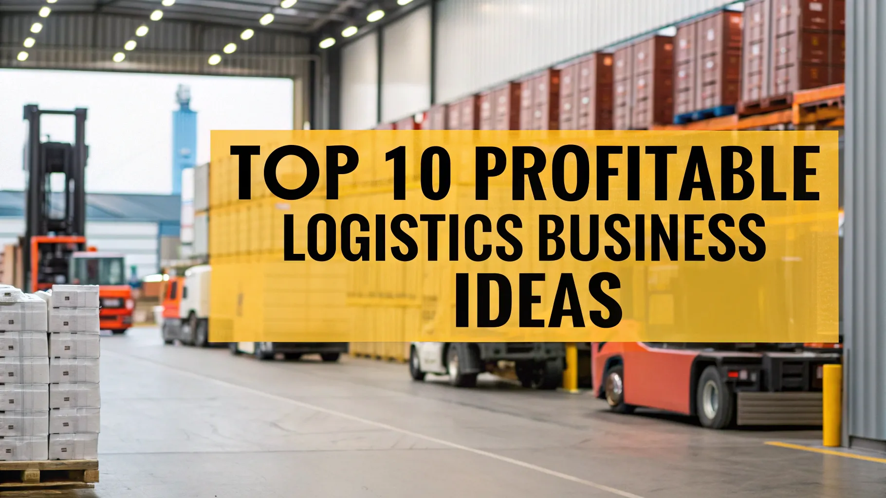 Logistics Business Ideas