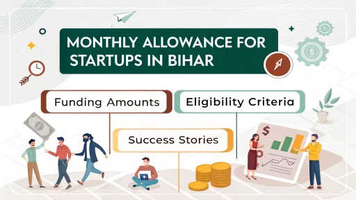 Monthly Allowance for Startups in Bihar