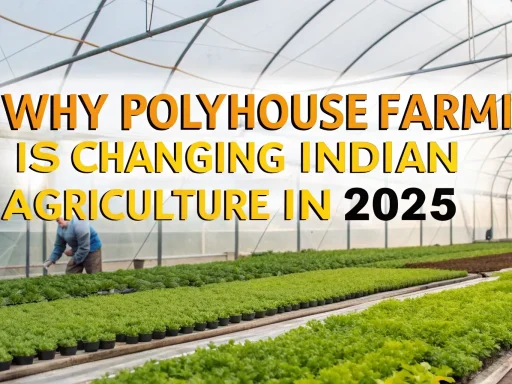 polyhouse farming