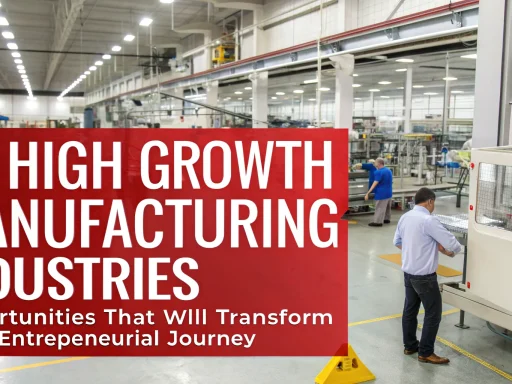 High Growth Manufacturing Industries
