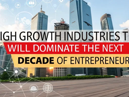 High Growth Industries in India