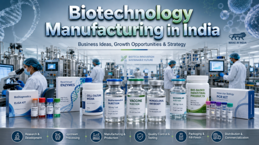 Biotechnology Manufacturing Business in India
