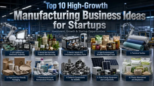 High Growth Manufacturing Business Ideas India