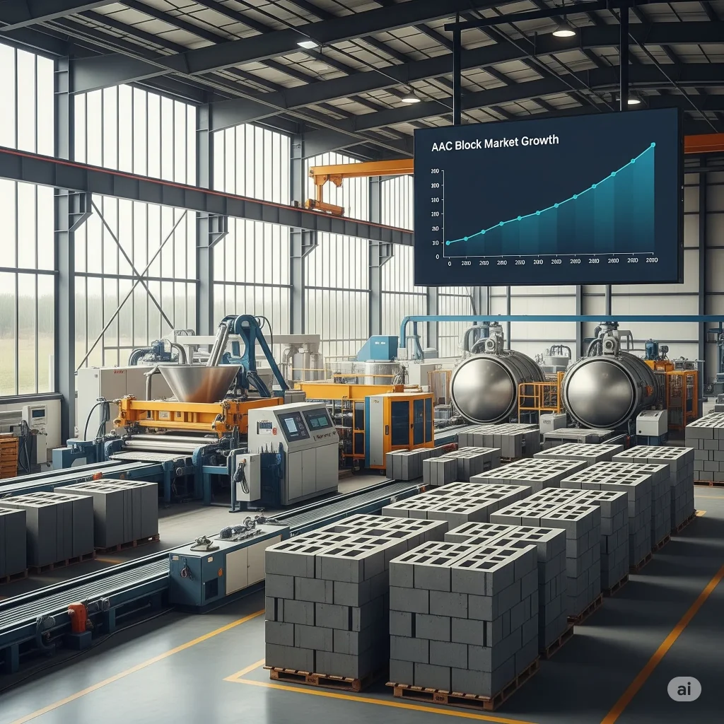 AAC blocks manufacturing