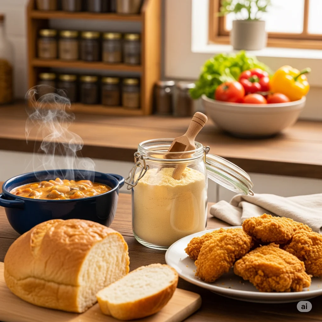 The potato powder is an example of human ingenuity when it comes to food preservation.