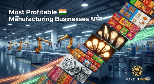 best manufacturing business in india