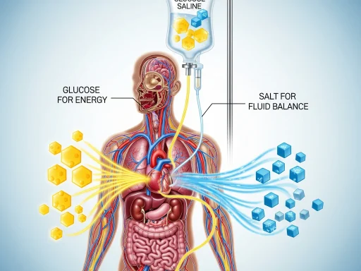 glucose saline