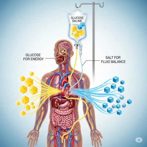 glucose saline
