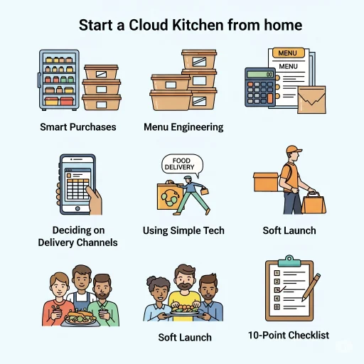 How To Start Cloud Kitchen From Home