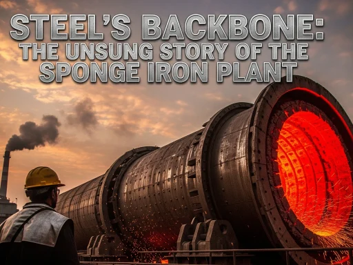 sponge iron plant