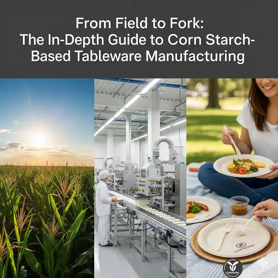 Corn Starch-Based Tableware Manufacturing