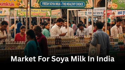 Market For Soya Milk In India