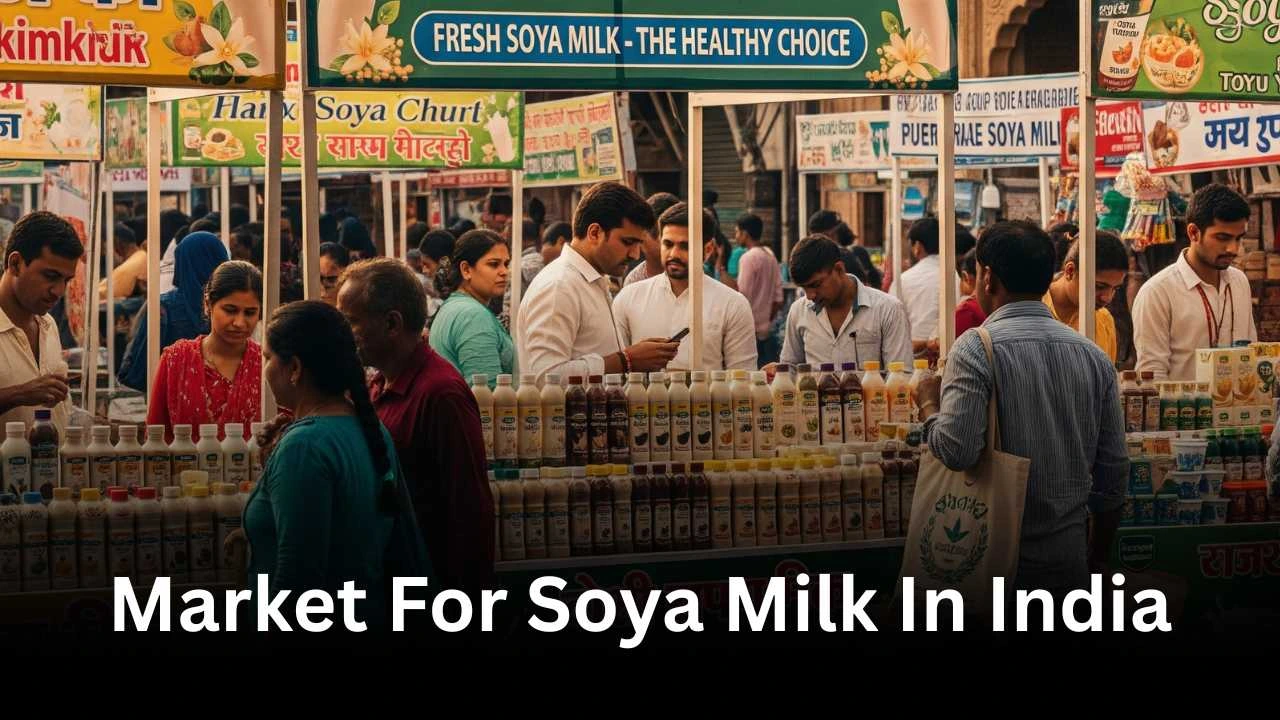 Market For Soya Milk In India