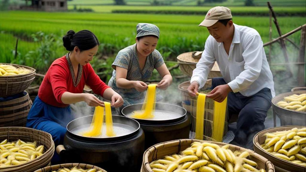 Silk Reeling in Agriculture: From Worm to Wonderful Silk