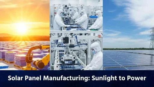 Solar Panel Manufacturing: Sunlight to Power