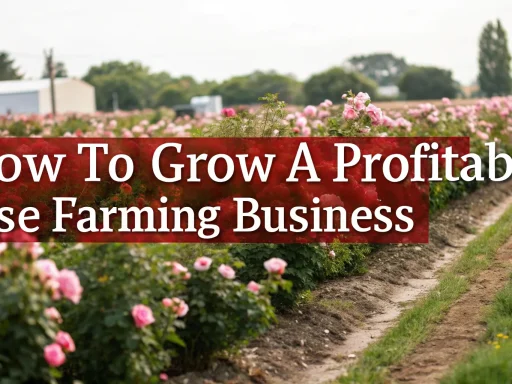 rose farming business