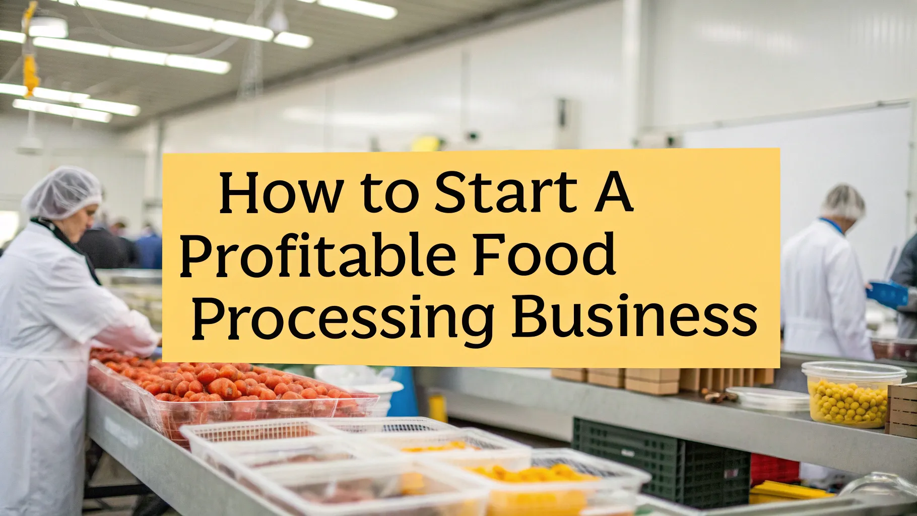 Food Processing Business