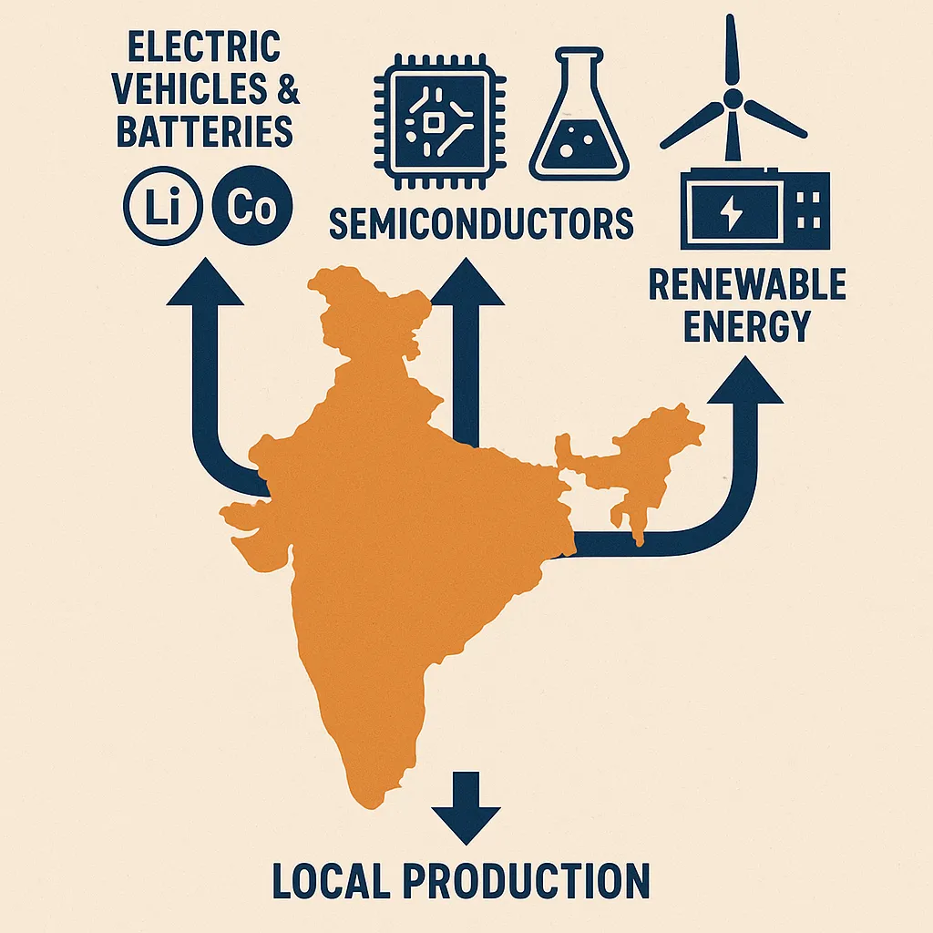 Critical minerals startup opportunities India