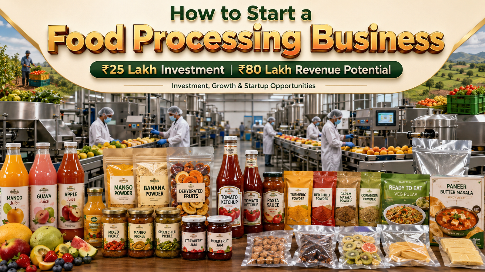 Food Processing Business in India