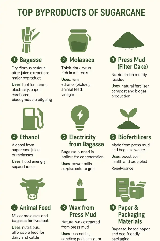 Byproducts of Sugar Cane