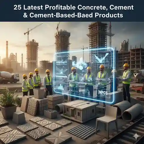 Profitable Concrete and Cement Products