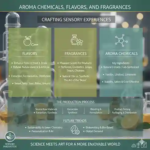 Flavors, Fragrances, and Aroma Chemical Production