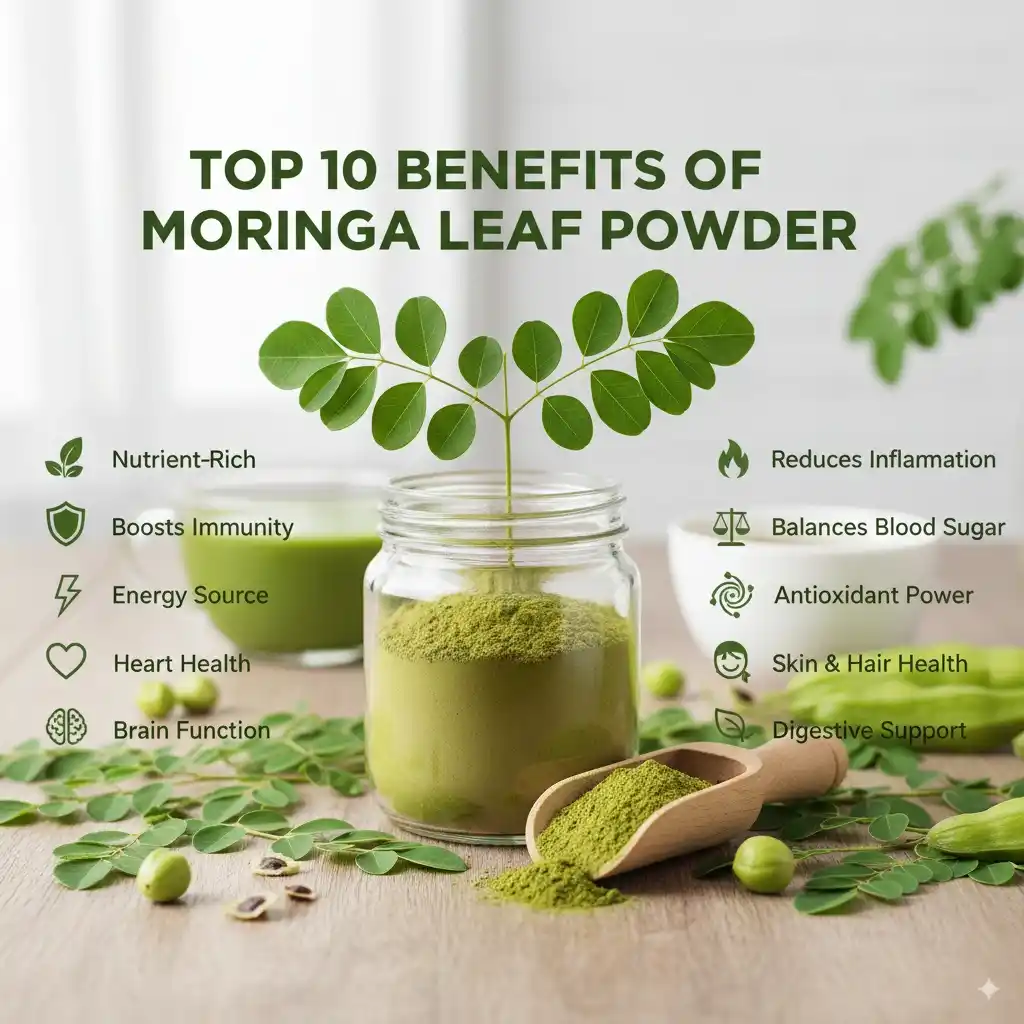 Moringa Leaf Powder Benefits