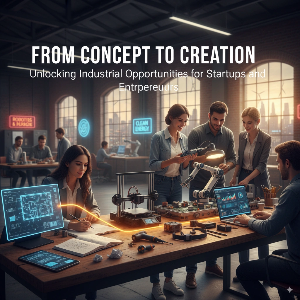Industrial Opportunities for Startups and Entrepreneurs
