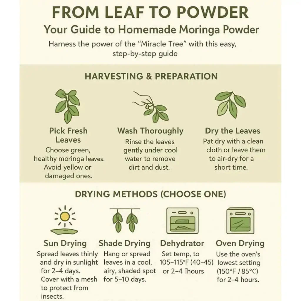 Moringa Leaf Powder Benefits