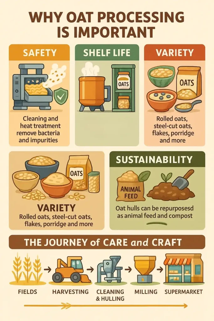 How are Oats Manufactured