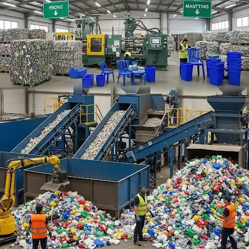 plastic recycling business