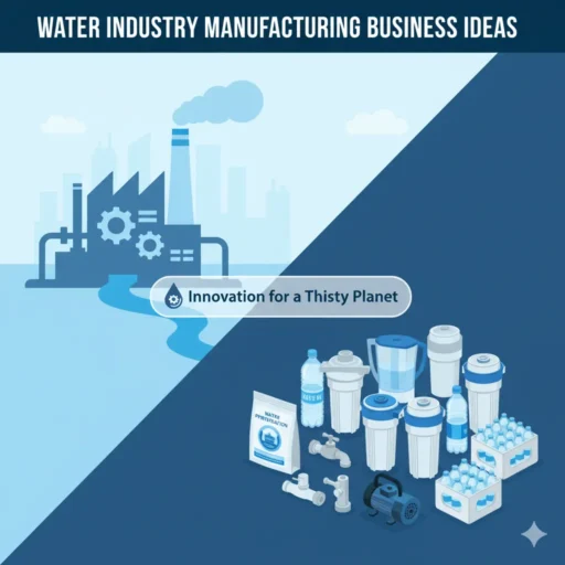 Water Industry Manufacturing Business Ideas