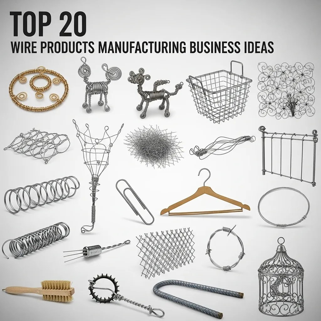 Wire Products Manufacturing Business Ideas