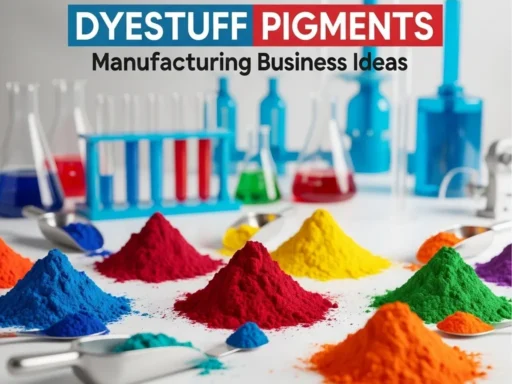 Dyestuff Pigments Business Ideas