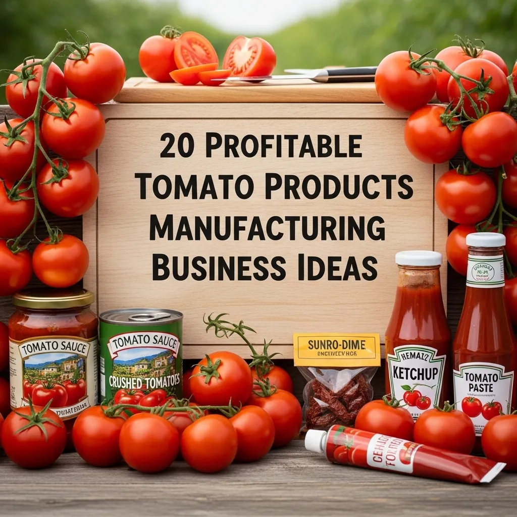 Tomato Products Manufacturing Business