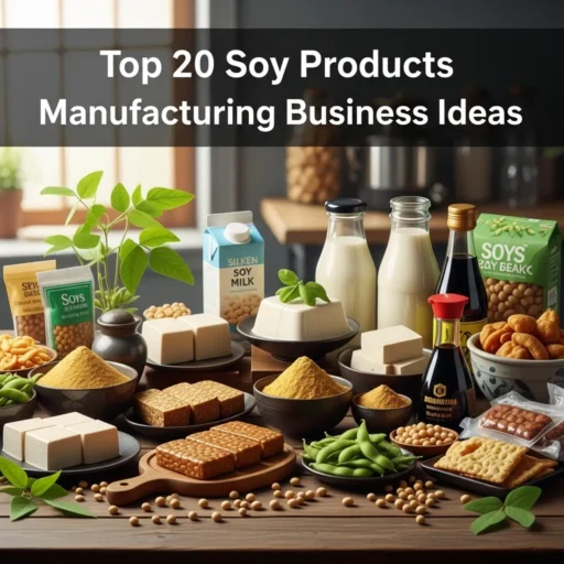 Soy Products Manufacturing Business