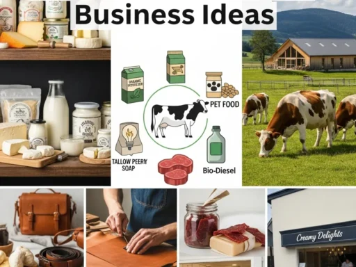 Cow Products Business Ideas