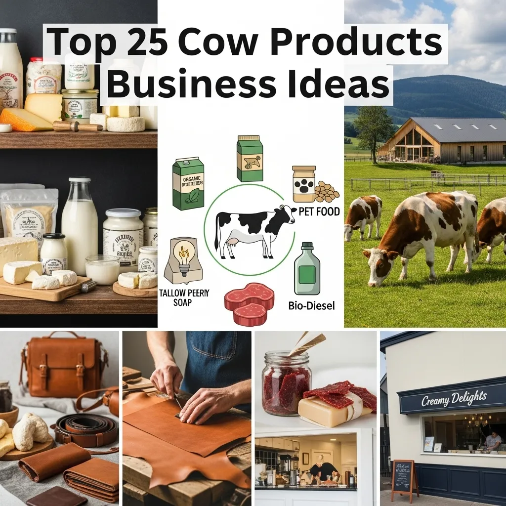 Cow Products Business Ideas