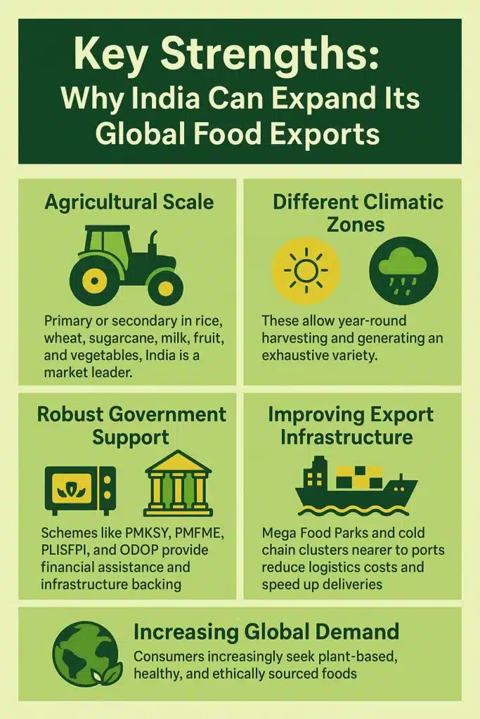 opportunities in Indian food export